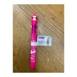 Gıpta Pink Bear 8 Renkli Tükenmez Kalem Seti, Ayıcık Desenli