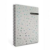 Gıpta Polka Notes 17x24 120 Yaprak Çizgili Spiralli Sert Kapaklı Defter