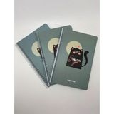 Gıpta Post-Book Spiralli Karton Kapak 17X24 80 Yaprak Kareli 3'lü Defter