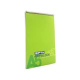 Gıpta Pro Block A5 Bloknot Spiralli Karton Kapak Kareli 40 Yaprak Defter