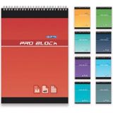 Gıpta Pro Block A6 Karton Kapak Spiralli Kareli 40 Yaprak Defter