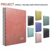 Gıpta Project Spiralli Sert Kapak 17X24 120 Yaprak Manager Defter
