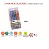 Gıpta Pvc Çantalı 6 Metalik Renk Keçeli Boya Kalemi