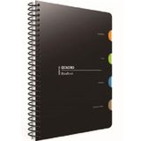 Gıpta Quadro Çizgili Spiralli Pp Kapak Butik Defter