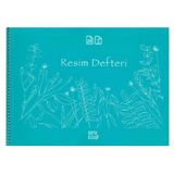 Gipta Resim Defteri Eco Plastik Spiralli 35X50 25 Yp 4957 (12 Li)