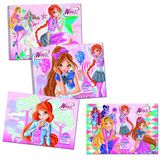 Gıpta Resim Defteri Spiralli 15 Yaprak 25X35cm Winx Club 3088 (12 Li Paket)