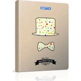 Gıpta Sert Kapak Defter 13X21 Çizgili-Kareli 120 Yaprak (2803)