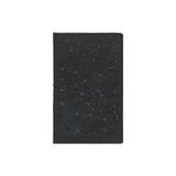 Gıpta Siyah Cream İp Dikişli Deri Kapak Not Defteri 13X21cm 120 Yaprak Noktalı (Karışık Renk, 1 Adet)