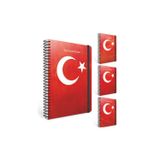 Gıpta Sonsuza Kadar A4 80 Yaprak Kareli PP Kapak Spiralli Defter (6486)