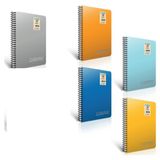 Gıpta Spiralli Defter Chromo Plastik Kapak Kareli 100 Yp A4 1492