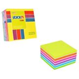 Gıpta Stickn 76x76 mm Küp Blok 7 Np Mix Renk 400 Yaprak Not Defteri