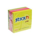 Gıpta Stickn 76x76 mm Neon 5 Renk Küp 400 Yaprak Not Defteri