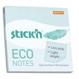 Gıpta Stickn Eco Notes 76x76 100 Yaprak Pastel Mavi Yapışkanlı Not Kağıdı