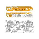 Gıpta Stickn Yapışkan Boyama 6 Desen 315x3550 mm Std Not Defteri
