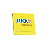 Gıpta Stick'n Yapışkanlı Not Kağıdı Neon Sarı 76X76