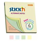 Gıpta Stıckn Yapışkanlı Not Kağıdı Pastel 4 Renk 76X76 100 Yp 21821