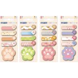 Gıpta Sticky Notes 20 Yaprak Yapışkanlı Not Kağıdı Pati Desenli K0114 (48 Li Stand)