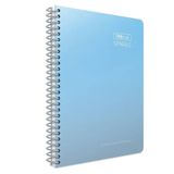 Gıpta The Book A4 100 Yaprak 5498 Çizgili Pastel Açık Mavi Spiralli Sert Kapak Defter