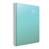 Gıpta The Book A4 100 Yaprak 5498 Çizgili Pastel Yeşil Spiralli Sert Kapak Defter