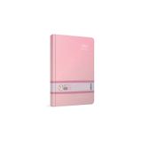 Gıpta The Book Pastel 17x24 160 Yaprak 4 Bölmeli Sert Kapak Ciltli Defter (3048) Çizgili Pembe