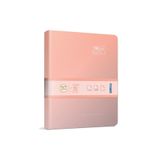 Gıpta The Book Pastel 20x28 120 Yaprak 4 Bölmeli Sert Kapak Ciltli Defter (3302) Çizgili Pastel Pembe