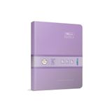 Gıpta The Book Pastel 20x28 120 Yaprak 4 Bölmeli Sert Kapak Ciltli Defter (3303) Kareli Pastel Mor