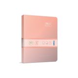 Gıpta The Book Pastel 20x28 120 Yaprak 4 Bölmeli Sert Kapak Ciltli Defter (3303) Kareli Pastel Pembe