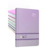 Gıpta The Book Pastel 20x28 400 Yaprak 4 Bölmeli Sert Kapak Ciltli Defter (3485) Çizgili Mor