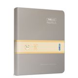 Gıpta The Book Pastel 20x28 400 Yaprak 4 Bölmeli Sert Kapak Ciltli Defter (3485) Çizgili Pastel Gri