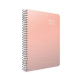 Gıpta The Book Spirals A4 140 Yaprak Sert Kapak Spiralli Defter (5511) Kareli Pastel Somon