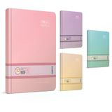 Gıpta Thebook Pastels İp Dikişli Sert Kapak Defter 20X28Cm 160 Yaprak Kareli 3044 (Karışık Renk 1 Adet)