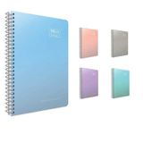 Gıpta Thebook Spirals Spiralli Sert Kapak 17x24 cm 100 Yaprak Çizgisiz Defter