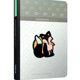 Gıpta Tilki Kabartmalı Sert Kapak 120 Yp 13x21 cm Çizgili Defter