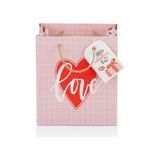 gıpta valentines day b3 caritas karton çanta (hediye çantası) 170x130x190 mm (32 li paket) bg9735 - Yok