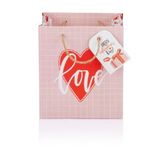 Gıpta Valentines Day B3 Caritas Karton Çanta (Hediye Çantası) 170X130X190 Mm (32 Li Paket) BG9735