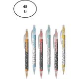 Gıpta Versatil Kalem 0 7 mm Color 48'li Stand 6 Desen
