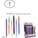Gıpta Versatil Kalem Cloud X 0.7 Mm 6 Desen 48 'Li Stand