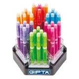 gıpta versatil kalem shake 0.7 mm 6 renk k1820 (36 lı stand) - Karışık-Çok Renkli - Yok