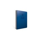 Gıpta Vip 17x24 140 Yaprak Deri Kapak Spiralli Defter (1082) Çizgili Lacivert