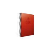 Gıpta Vip A4 140 Yaprak Deri Kapak Spiralli Defter (1081) Kareli Kırmızı