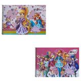 Gıpta Winx 17x24 cm Spiralli 15 Yaprak 2'li Resim Defteri
