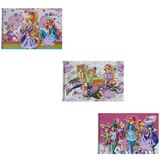 Gıpta Winx 17x24 cm Spiralli 15 Yaprak 3'lü Resim Defteri