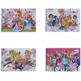 Gıpta Winx 25x35 cm 15 Yaprak 4'lü Spiralli Resim Defteri