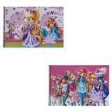 Gıpta Winx 25x35 cm Spiralli 15 Yaprak 2'li Resim Defteri