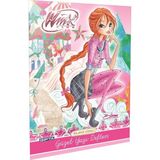 Gıpta Winx Güzel Yazı Defteri Tel Dikiş Karışık Kapak A4 40 Yaprak - 001-Renkli