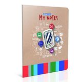 Gıpta X Notes A5 60 Yaprak Kareli Tel Dikişli Defter