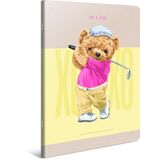 Gıpta Xoxo Tel Dikişli Karton Kapak Defter A4 60 Yaprak 80 Gram Beyaz Kağıt Çizgili (6 Lı Paket) 6268
