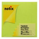 Gıpta Yapışkanlı Not Kağıdı 76X51 Mm Neon Yeşil 12 Li 4-2116300-5001 (12 Li Paket)