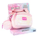Girabrilla Nice Group Puffer Çanta El Çantası, 1 Pembe Omuz Çantası Kız Çocuk Bozuk Para Tutucu