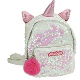 Girabrilla-Payetli Çocuk Sırt Çantası Unicorn - Açık Pembe